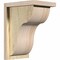Ekena Millwork Carmel Rough Sawn Corbel w/Backplate, Douglas Fir, 8"W x 10"D x 14"H COR08X10X14CAR01RDF - alternate 1